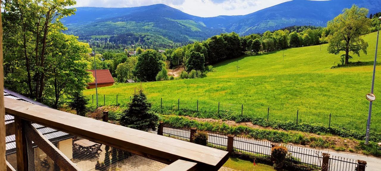 Gorski Widok Karpacz Apartamenty I Pokoje- Salon Kominkowy Buitenkant foto