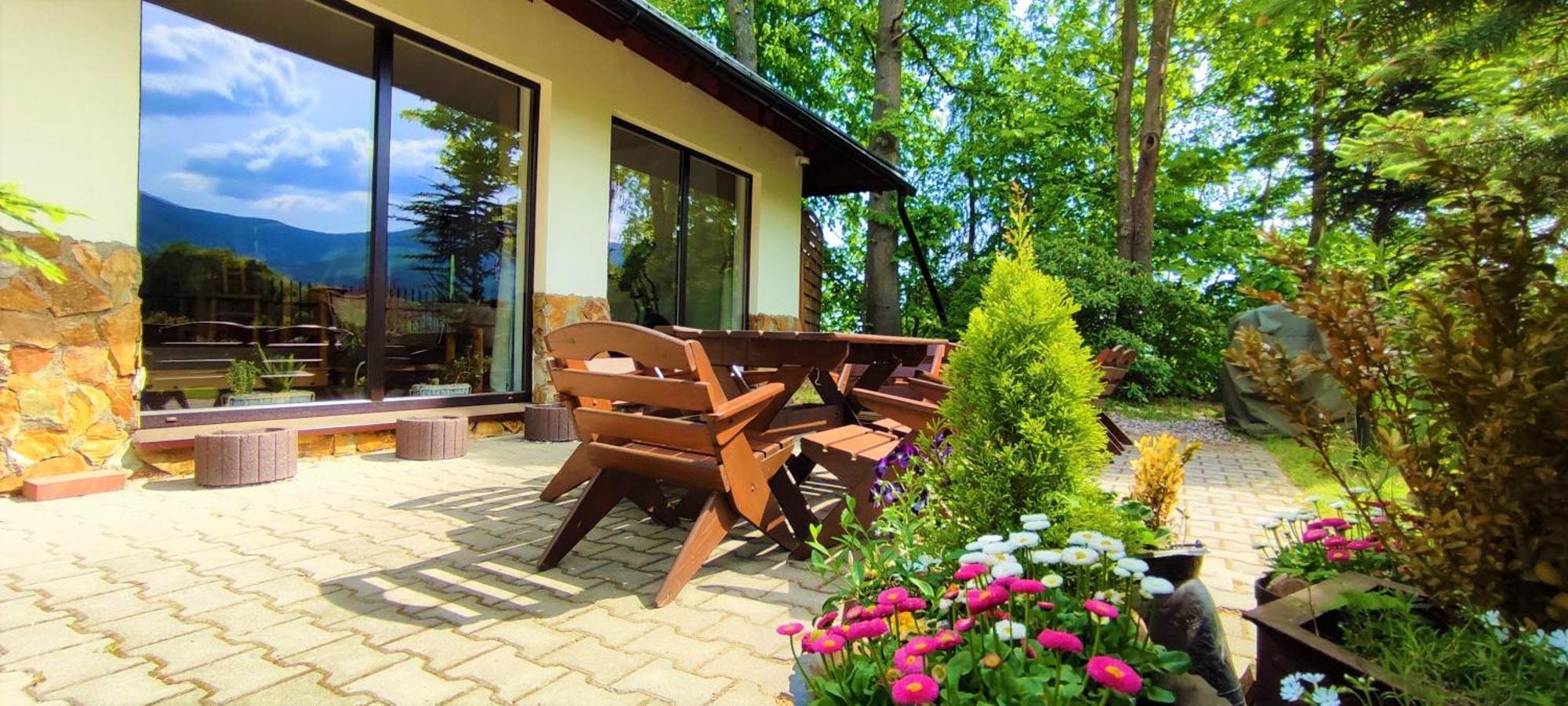 Gorski Widok Karpacz Apartamenty I Pokoje- Salon Kominkowy Buitenkant foto