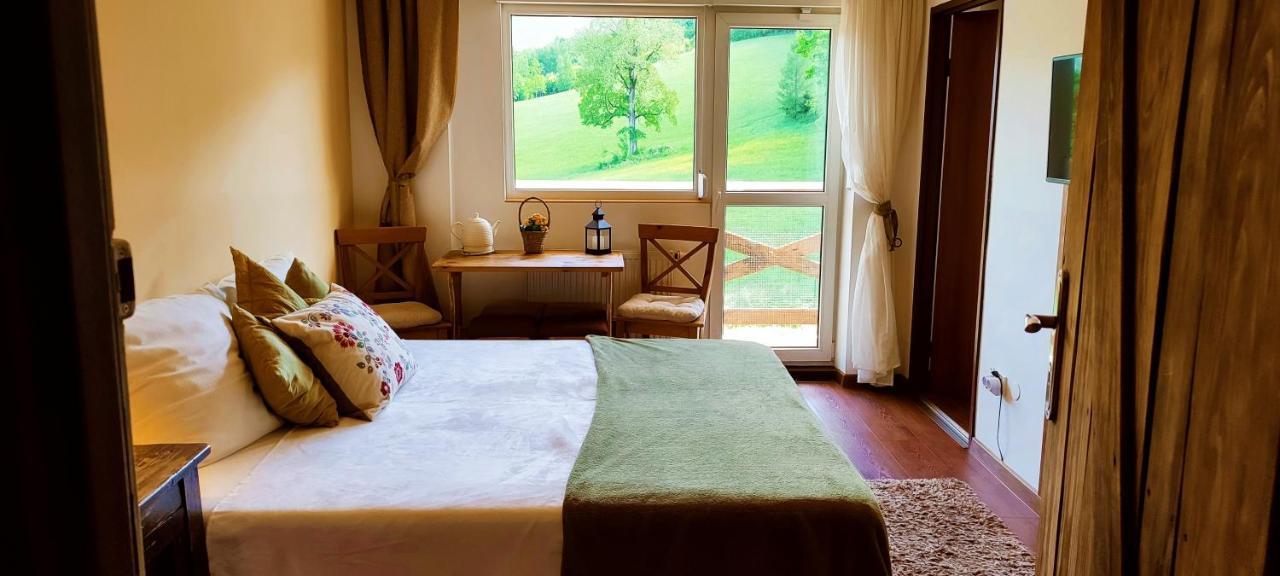 Gorski Widok Karpacz Apartamenty I Pokoje- Salon Kominkowy Buitenkant foto