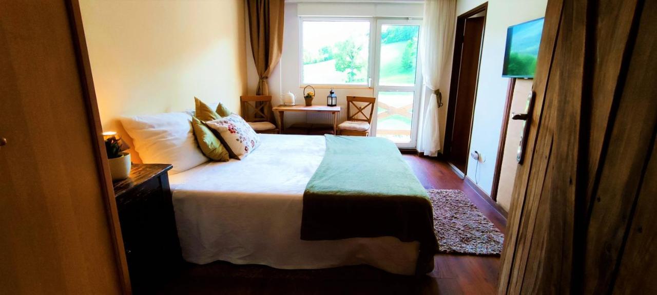 Gorski Widok Karpacz Apartamenty I Pokoje- Salon Kominkowy Buitenkant foto